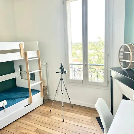 Villa Maison Familiale Avec Vue Tour Eiffel